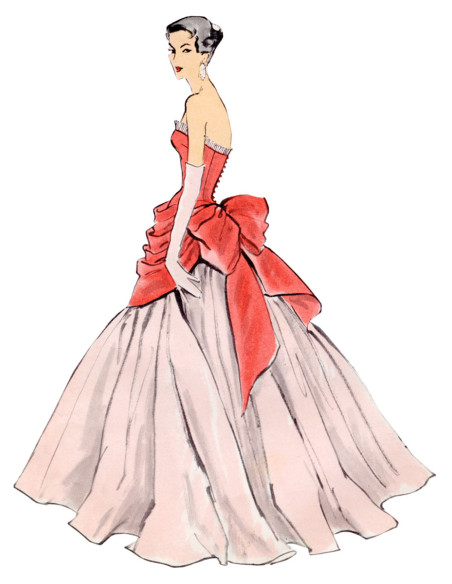 Patron de robe et corsage - Vogue 1931