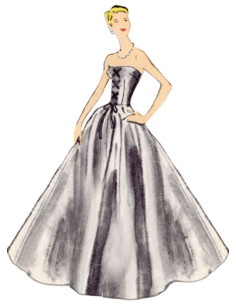 Patron de robe et corsage - Vogue 1931 2