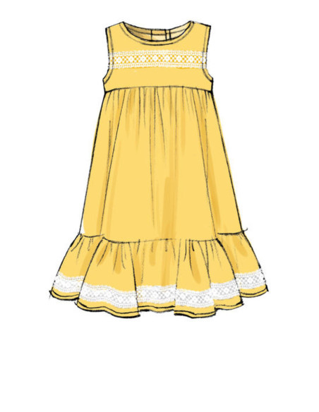 Patron de robes pour enfants - McCall´s 7558
