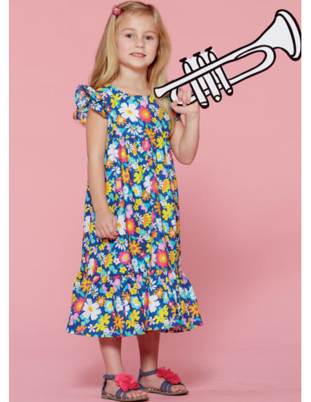 Patron de robes pour enfants - McCall´s 7558