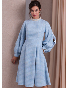 Patron de robe - Vogue 1983