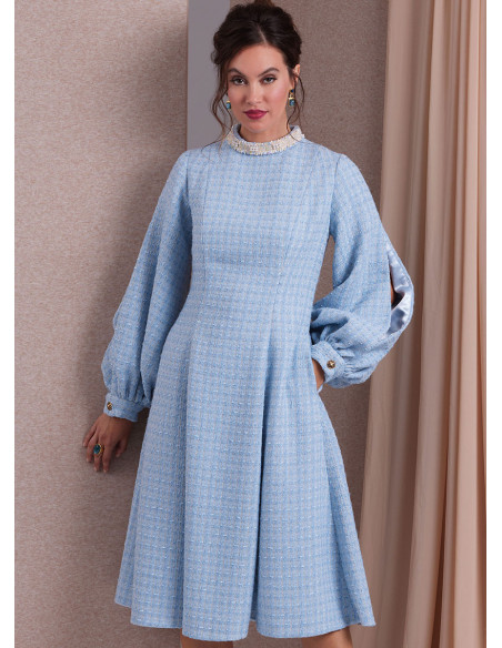 Patron de robe - Vogue 1983