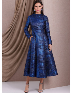 Patron de robe - Vogue 1983 2
