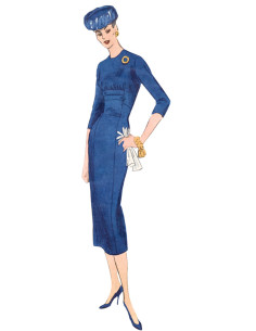 Patron de robe vintage - Vogue 1979