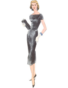 Patron de robe vintage - Vogue 1979 2