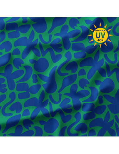 Tissu lycra maillot de bain - Swag vert