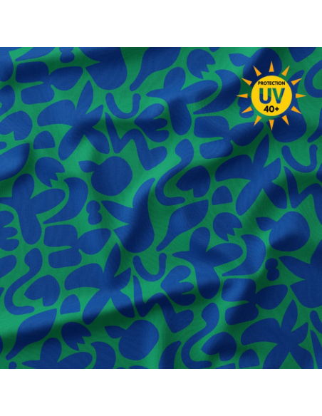 Tissu lycra maillot de bain - Swag vert