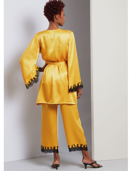 Patron de robe de chambre - Vogue 1962