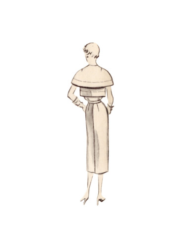 Patron de robe vintage - Vogue 1964