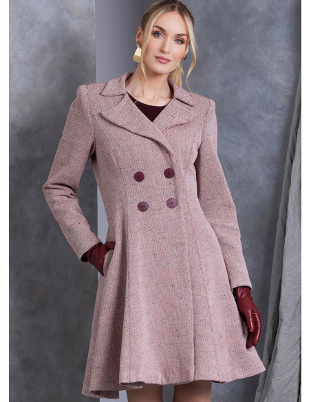 Patron de manteau - Vogue 1971