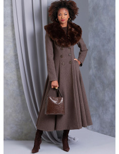 Patron de manteau - Vogue 1971 2
