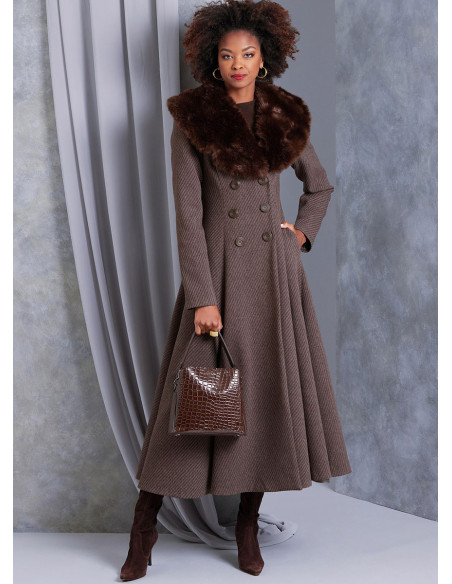 Patron de manteau - Vogue 1971