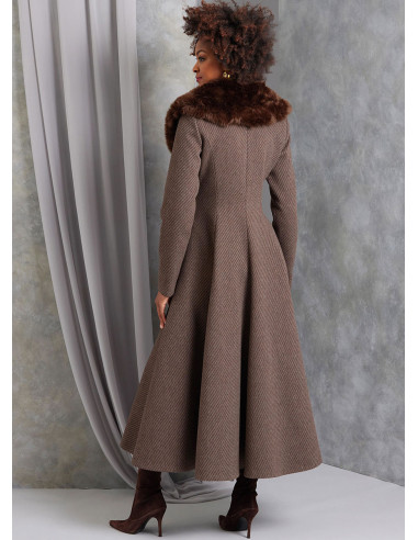 Patron de manteau - Vogue 1971
