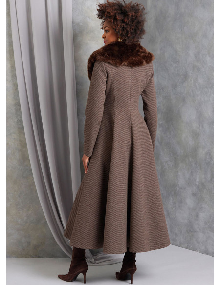 Patron de manteau - Vogue 1971