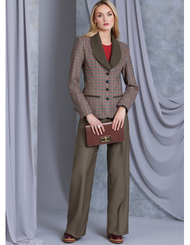Patron de veste - Vogue 1972