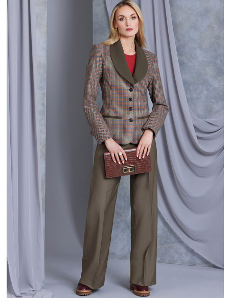 Patron de veste - Vogue 1972