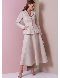 Patron de veste, jupe et pantalon - Vogue 2018