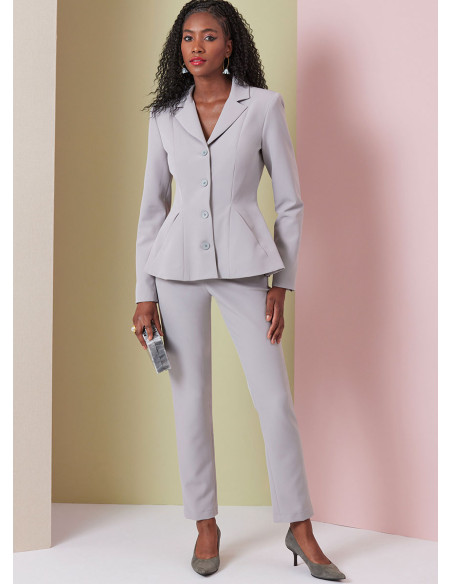 Patron de veste, jupe et pantalon - Vogue 2018
