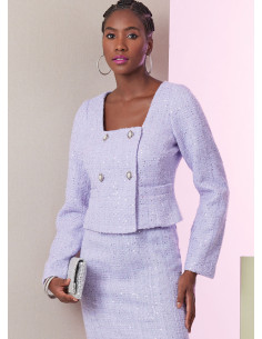Patron de veste - Vogue 2017
