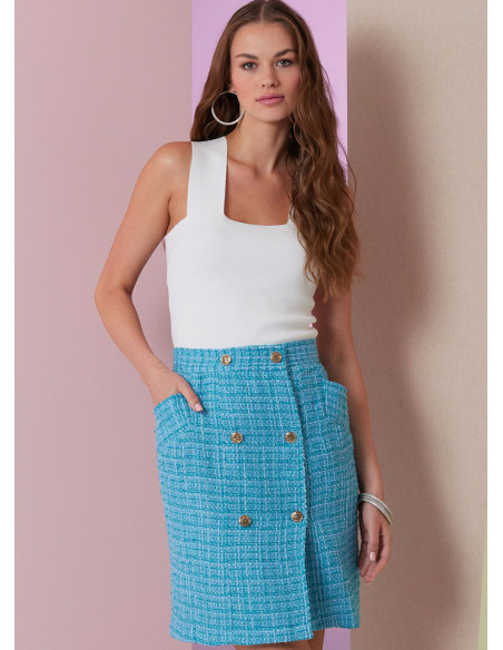 Patron de jupe - Vogue 2013