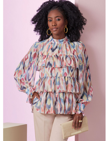 Patron de haut - Vogue 2011