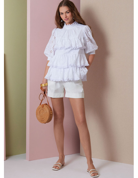 Patron de haut - Vogue 2011