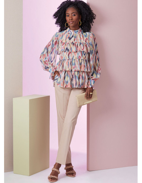 Patron de haut - Vogue 2011
