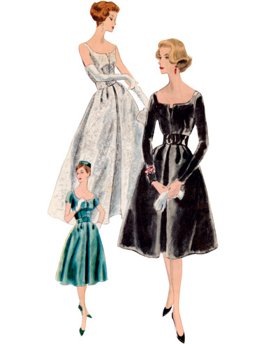 Patron de robe - Vogue 2003