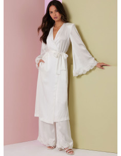 Patron de haut, robe de chambre et pantalon - Vogue 2020 2