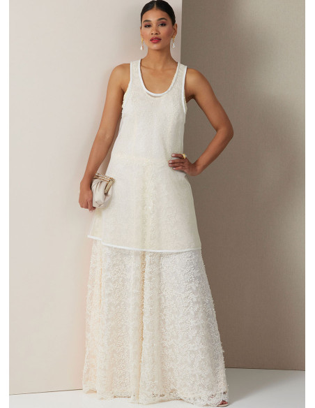 Patron de robe - Vogue 2028