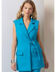 Patron de gilet - Vogue 2036