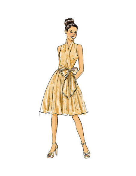 Patron de robe vintage - Butterick 5850