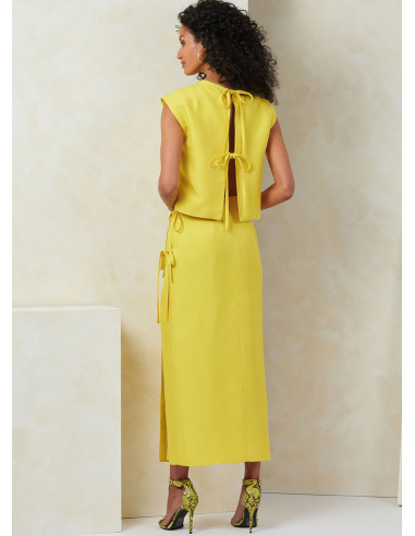 Patron de haut - Vogue 2096