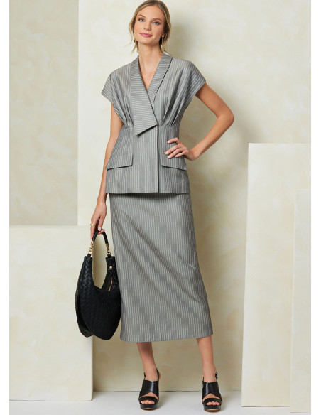 Patron de haut - Vogue 2097