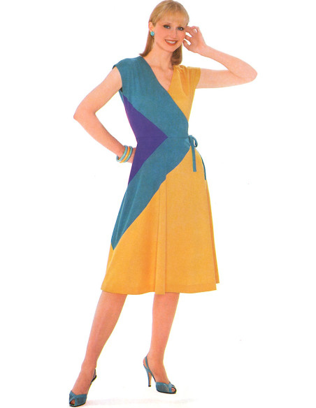 Patron de robe vintage - Vogue 2100