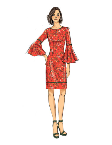 Patron de robe - Butterick 6624