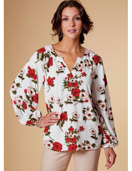 Patron de haut - Butterick 6632