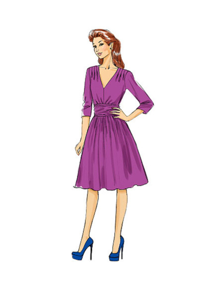 Patron de robe vintage - Butterick 5850