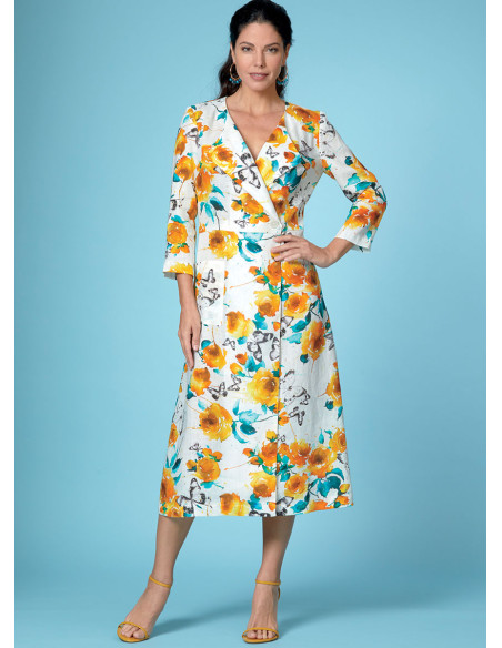 Patron de haut, robe, jupe et pantalon - Butterick 6670