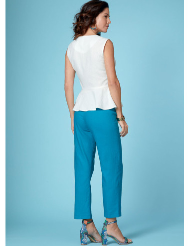 Patron de haut, robe, jupe et pantalon - Butterick 6670