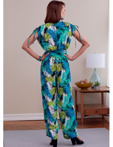 Patron de combinaison et ceinture - Butterick 6756
