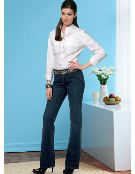 Patron de jean et pantalon - Butterick 6800