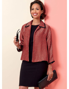 Patron de veste, robe et pantalon - Butterick 6802 2