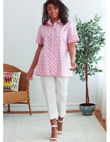 Patron de chemise - Butterick 6841
