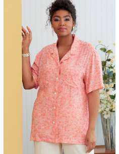 Patron de chemise - Butterick 6846