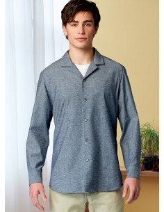 Patron de chemise - Butterick 6846 2
