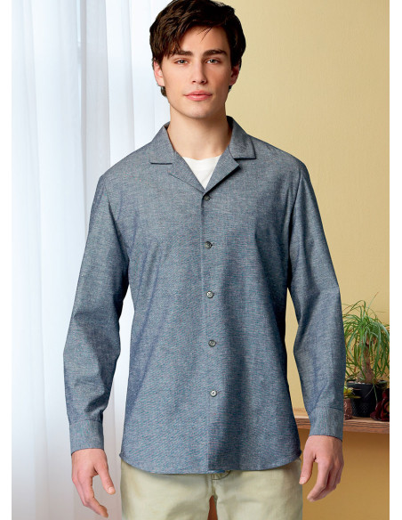 Patron de chemise - Butterick 6846