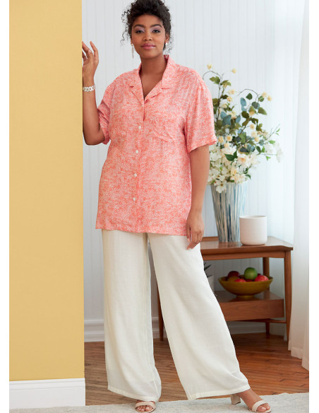 Patron de chemise - Butterick 6846