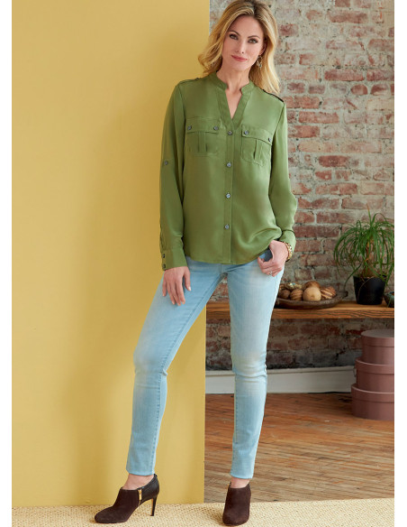 Patron de haut et tunique - Butterick 6856