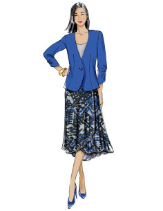 Patron de veste - Butterick 6860